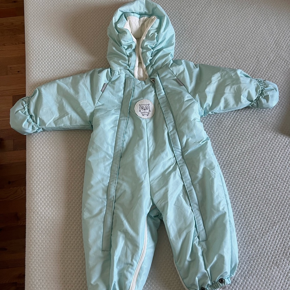 Kids' Aqua Snowsuit